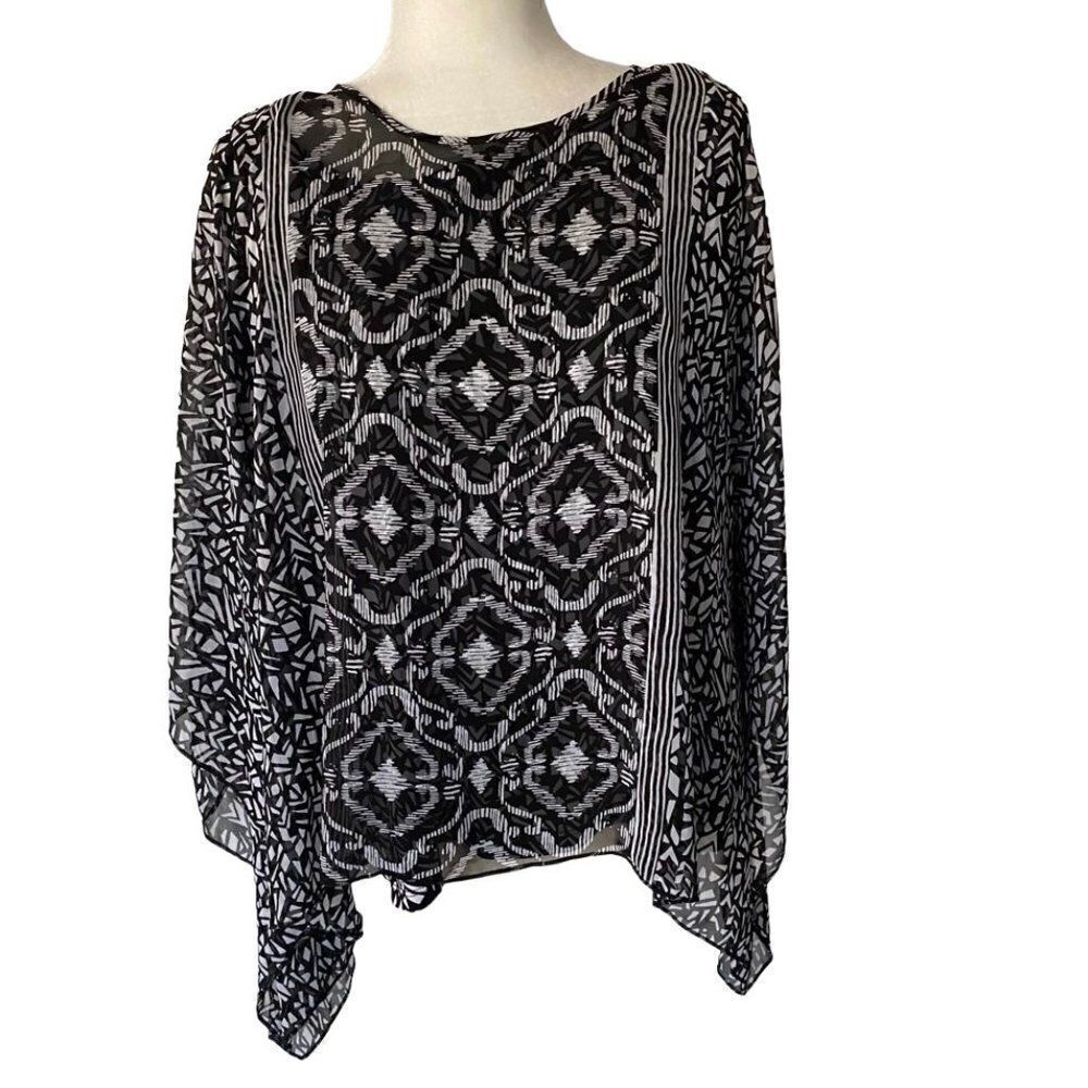 Allison Daley Retro Black White Tank Top Cover SZ P L/G